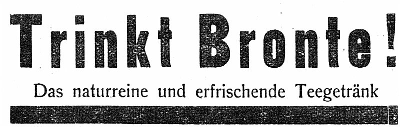 1927-04-09 Kl Trink Bronte